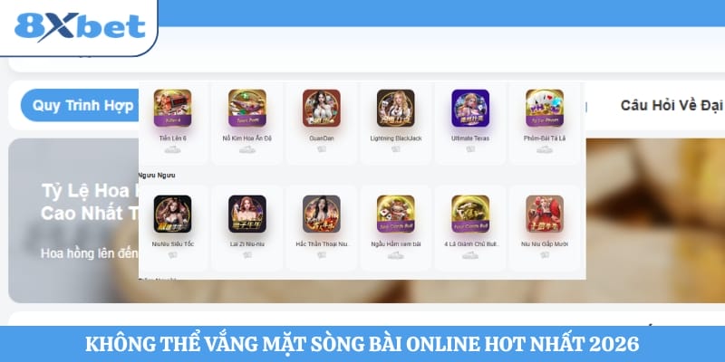 Không thể vắng mặt sòng bài online hot nhất 2026
