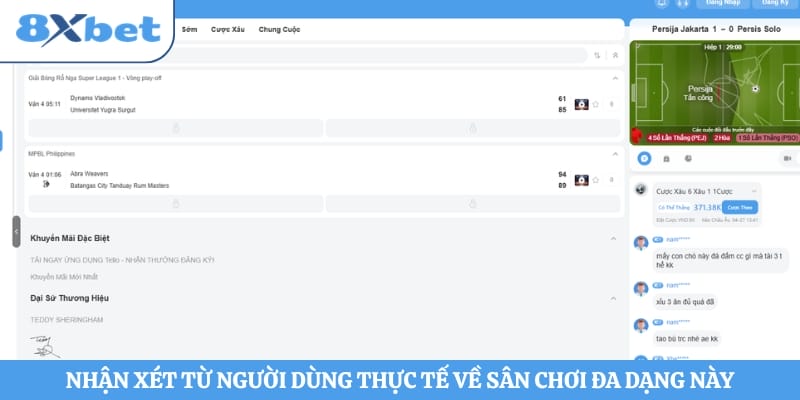 Nhận xét từ người dùng thực tế về sân chơi đa dạng này