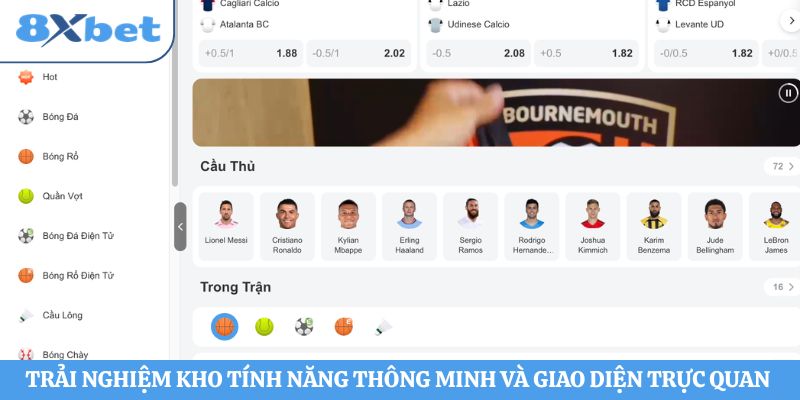 Trải nghiệm kho tính năng thông minh và giao diện trực quan