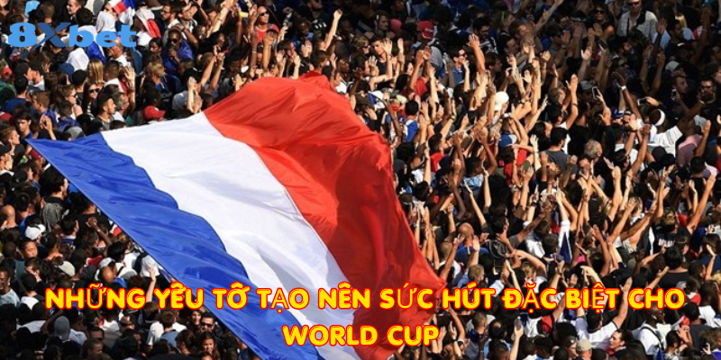 Những yếu tố tạo nên sức hút đặc biệt cho World Cup